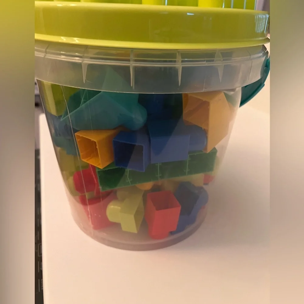 FISHER PRICE MEGA BLOCKS FIRST BUILDING BLOCKS MISC SIZES AND SHAPES 50+ BLOCKS